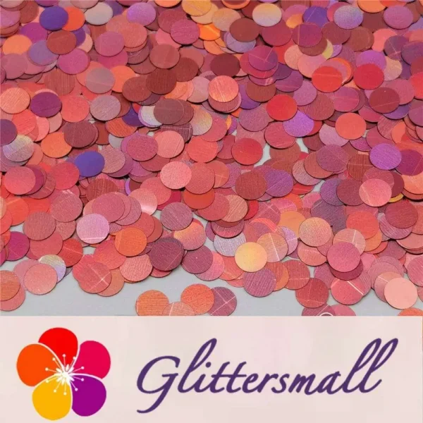 IMG_20210315_200643.webp 6mm Round Shaped Holographic Hazy Pink Glitter LB0911