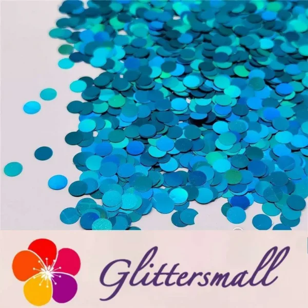 IMG_20210315_204253.webp 6mm Round Shaped Holographic Sky Blue Glitter LB0700