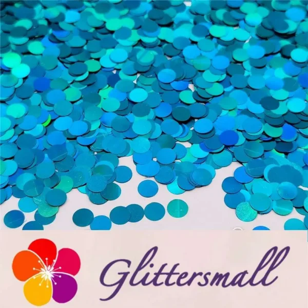 IMG_20210315_204310.webp 6mm Round Shaped Holographic Sky Blue Glitter LB0700