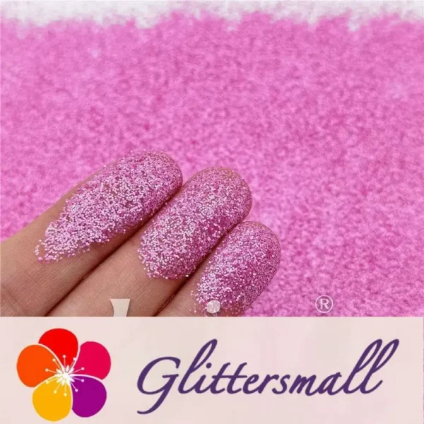 0.4mm Pearl Pink Matte Solvent Resistance Glitter FC-GS014