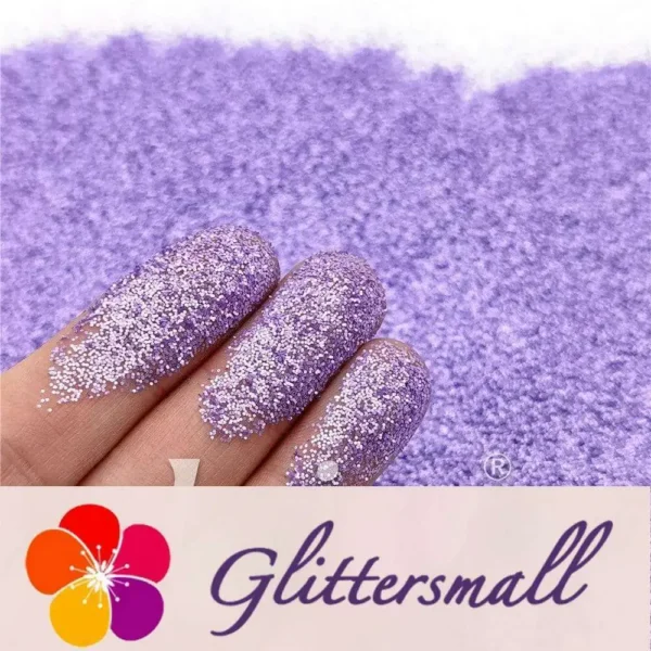 IMG_20210317_171238.webp 0.4mm Pearl Light Purple (Violet) Matte Solvent Resistance Glitter FC-GS011