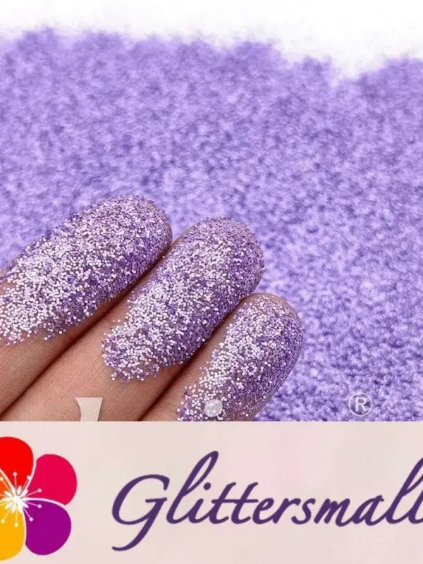 IMG_20210317_171238.webp 0.4mm Pearl Light Purple (Violet) Matte Solvent Resistance Glitter FC-GS011