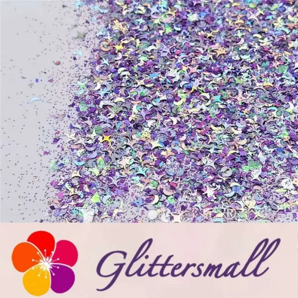 Celestial Bodies (By Minervam00n) Custom Mixed Glitter WAL206