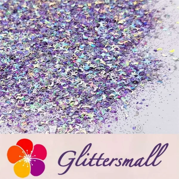 Celestial Bodies (By Minervam00n) Custom Mixed Glitter WAL206