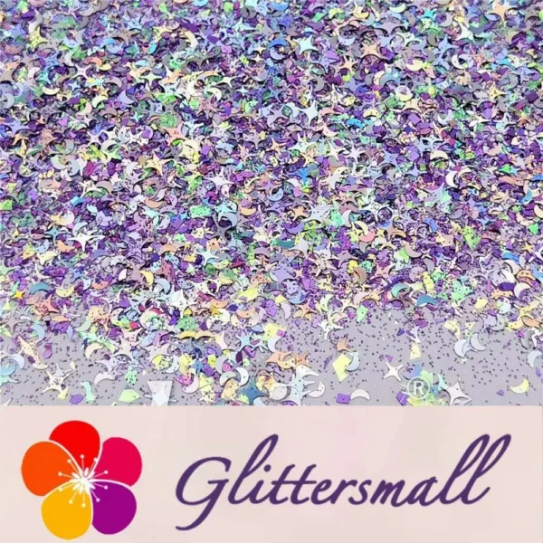 Celestial Bodies (By Minervam00n) Custom Mixed Glitter WAL206