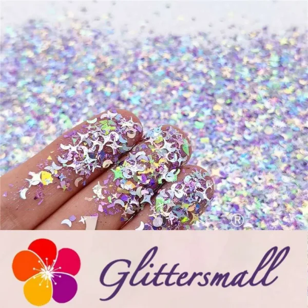Celestial Bodies (By Minervam00n) Custom Mixed Glitter WAL206