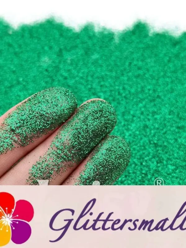 0.3mm Forest Green Fine Glitter Pure Color B0610
