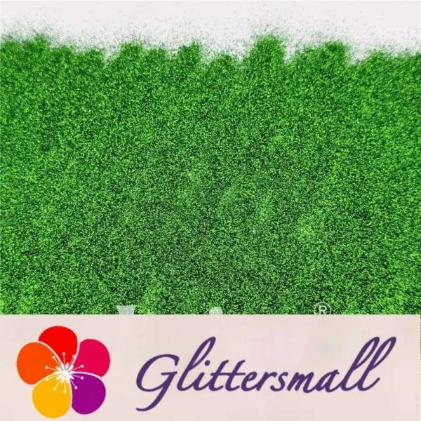 0.3mm Crystal Green Fine Glitter Pure Color B0609A