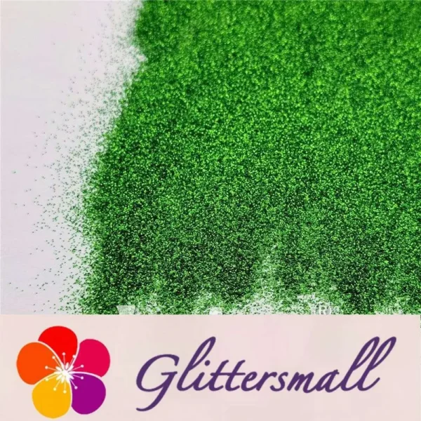 0.3mm Crystal Green Fine Glitter Pure Color B0609A