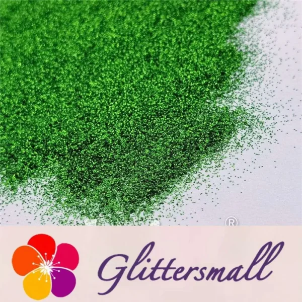 0.3mm Crystal Green Fine Glitter Pure Color B0609A