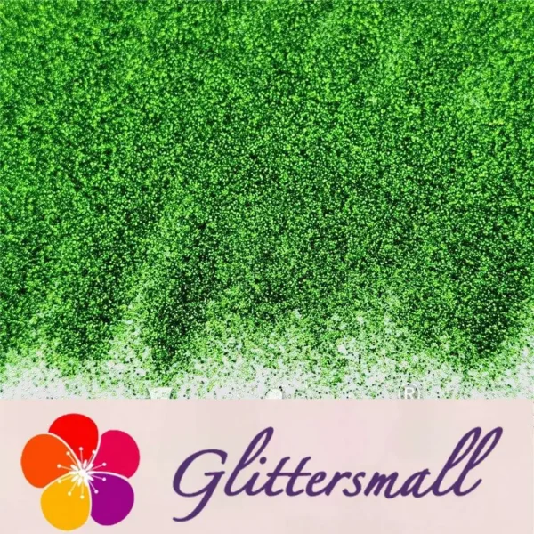 0.3mm Crystal Green Fine Glitter Pure Color B0609A