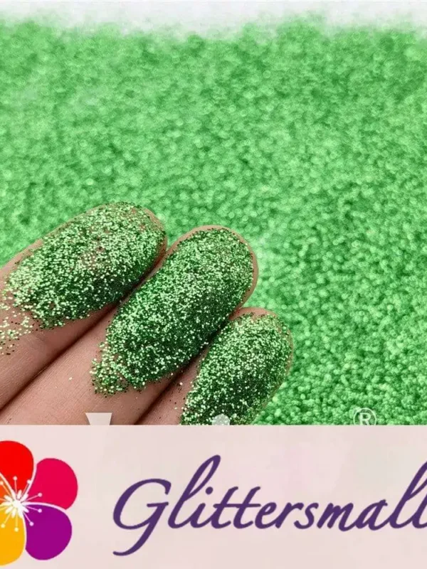 0.3mm Emerald Green Fine Glitter Pure Color B0613