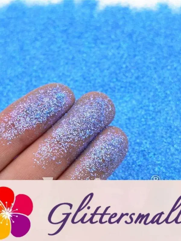 0.3mm Sky Blue High Brightness Iridescent Glitter FC347