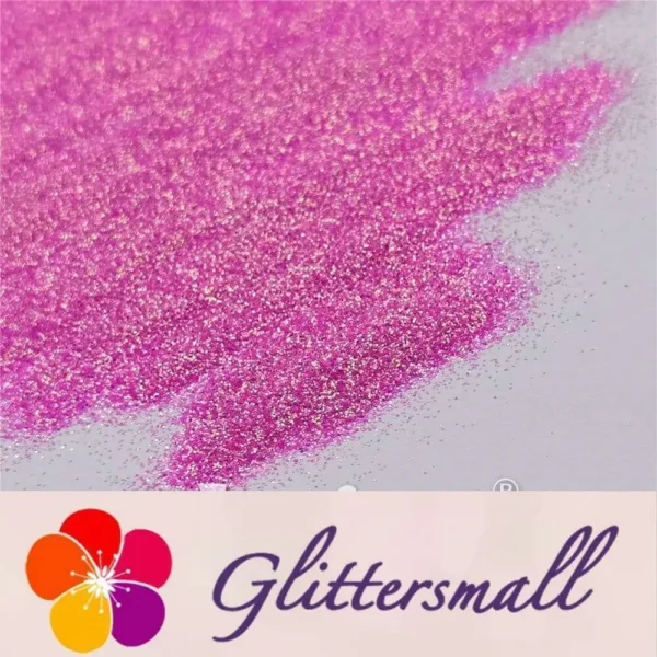 IMG_20210327_144922.webp 0.3mm Fluorescent Rose Pink High Brightness Iridescent Glitter FC339A