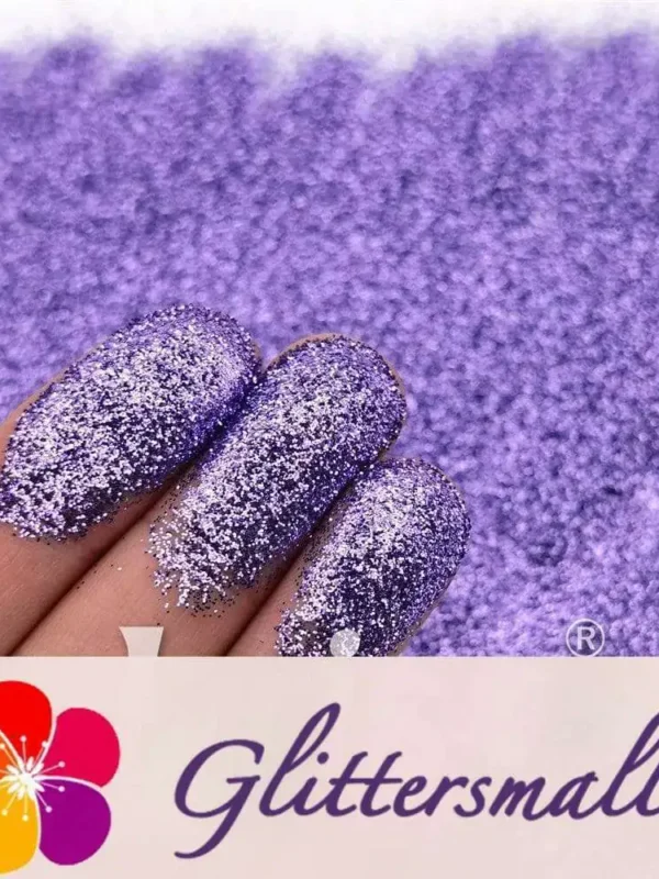 0.2mm Professional Cosmetic Glitter For Lip Gloss, Lipstick Pastel Violet FCH802