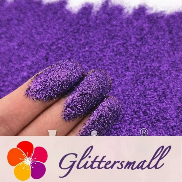 0.2mm Professional Cosmetic Glitter For Lip Gloss, Lipstick Purple FCH801