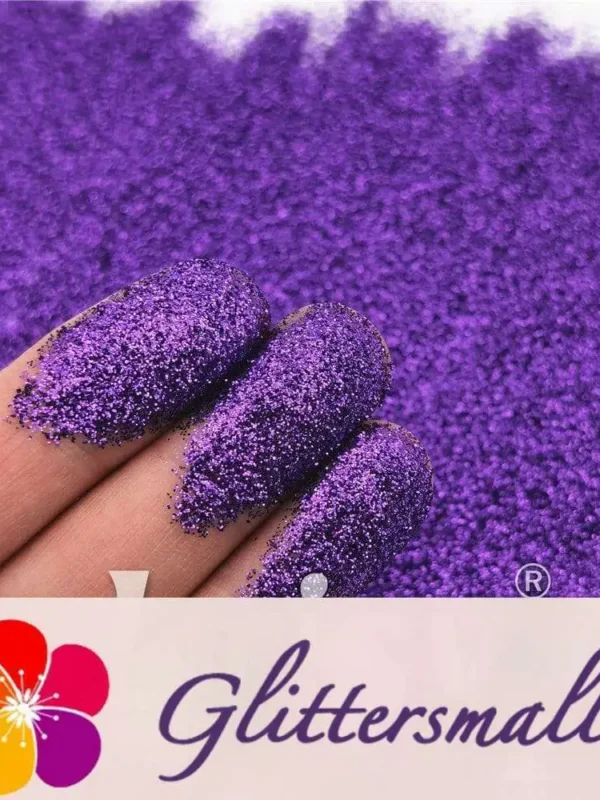 0.2mm Professional Cosmetic Glitter For Lip Gloss, Lipstick Purple FCH801