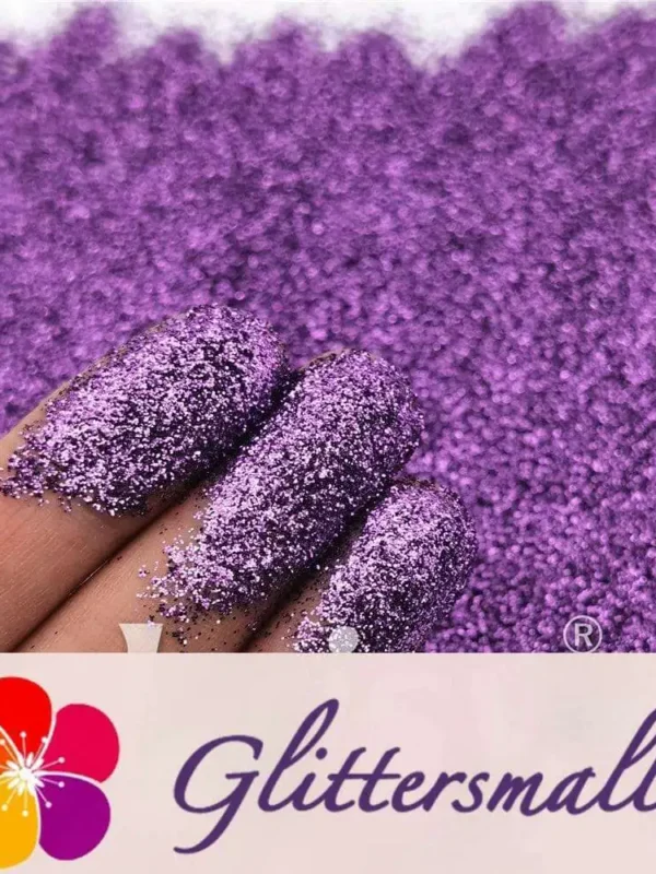 0.2mm Professional Cosmetic Glitter For Lip Gloss, Lipstick Dark Purple FCH806