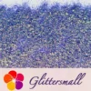 Fluorescent Purple High Brightness Iridescent Cellophane Glitter Shards (Flakes) FC336 2x2