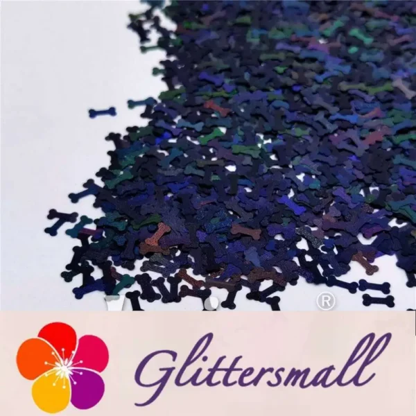 IMG_20210413_155610.webp 6mm Holographic Black Bone Shaped Glitter LB01000