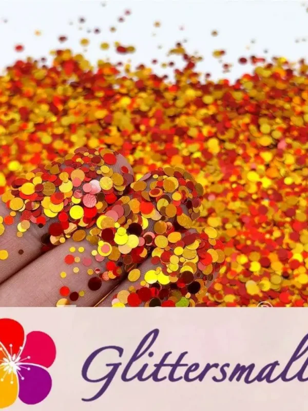 1/2/3MM Round Shaped Custom Mixed Glitter MIXR-12