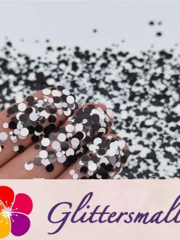 1/2/3MM Round Shaped Custom Mixed Glitter MIXR-08