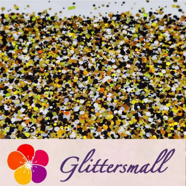 1/2/3MM Round Shaped Custom Mixed Glitter MIXR-07