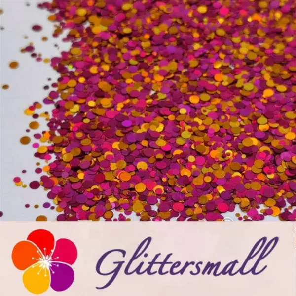 1/2/3MM Round Shaped Custom Mixed Glitter MIXR-05