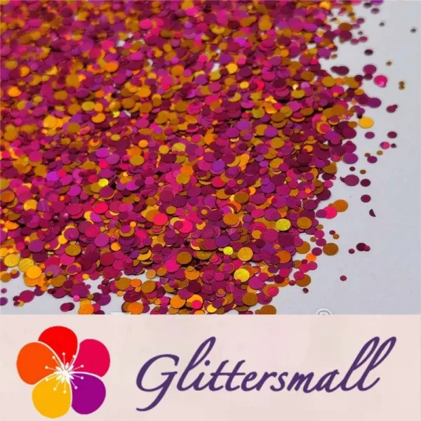 1/2/3MM Round Shaped Custom Mixed Glitter MIXR-05
