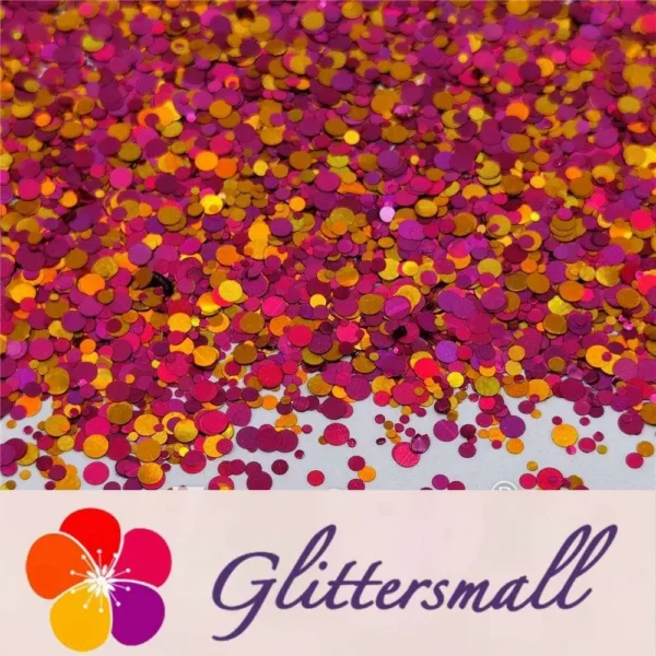 1/2/3MM Round Shaped Custom Mixed Glitter MIXR-05