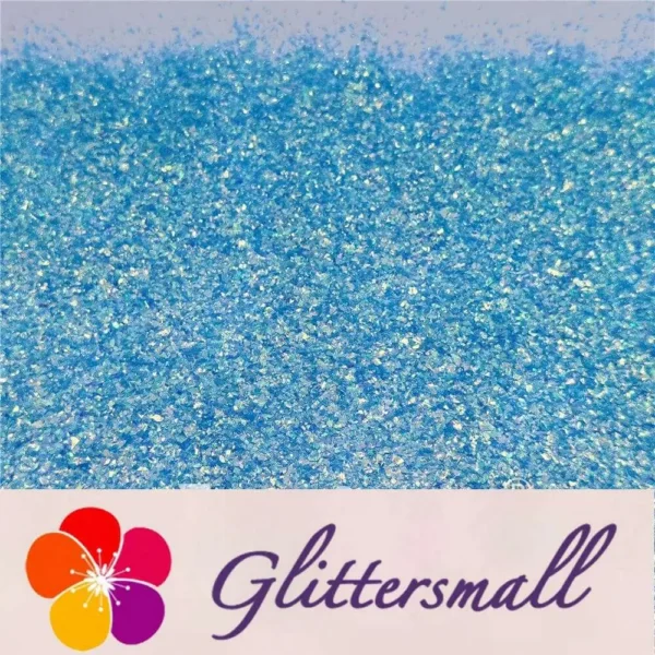 IMG_20210503_154043.webp Fluorescent Blue High Brightness Iridescent Cellophane Glitter Shards (Flakes) FC337A 2x2