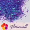 Iridescent Cellophane Glitter Flakes Shard C006 4X4