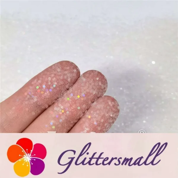 1mm Rainbow Translucent Holographic Glitter LB01100