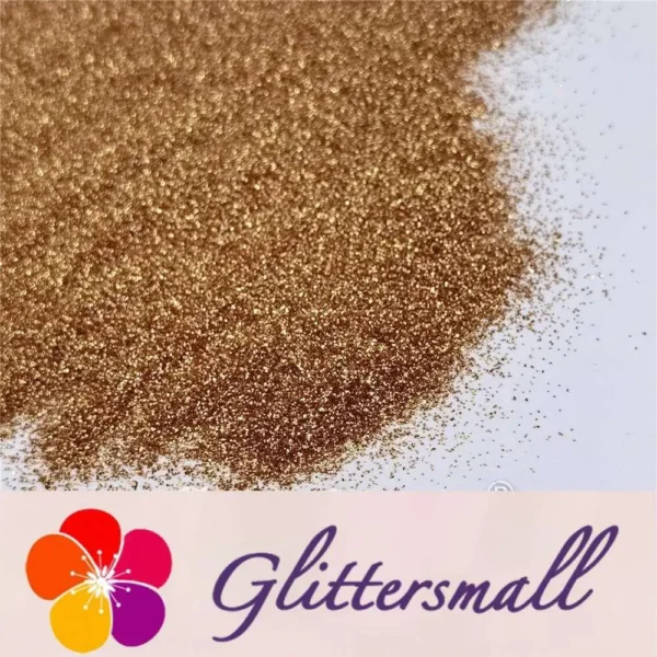 0.2mm Professional Cosmetic Glitter For Lip Gloss, Lipstick Sand Gold FCH206A