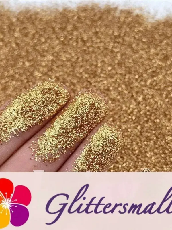 0.2mm Professional Cosmetic Glitter For Lip Gloss, Lipstick Sand Gold FCH206A