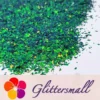 IMG_20210507_142107.webp Iridescent Phantom Golden Green Color Shift Glitter Flakes C-BSL7111 2X2