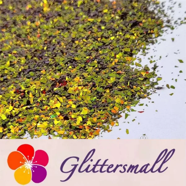 IMG_20210507_143415.webp Iridescent Phantom Color Shift Golden Glitter Flakes C-BSL7122 2X2