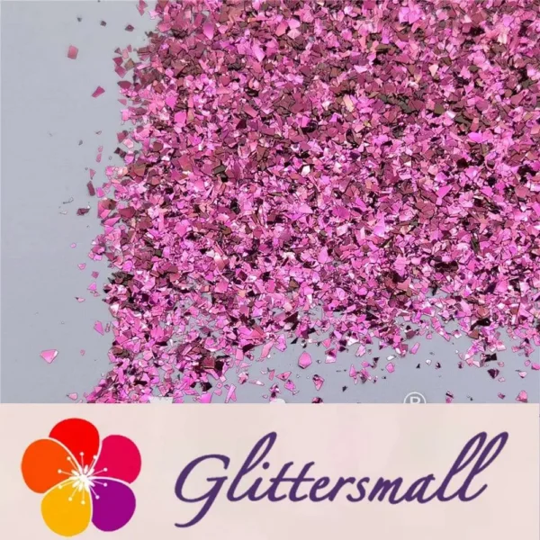 Iridescent Phantom Color Shift Pink Glitter Flakes C-BSL7124 2X2