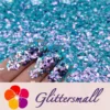Iridescent Phantom Blue Color Shift Glitter Flakes C-BSL7140 2X2