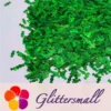 6mm Candy Sweet Shaped Holographic Green Glitter LB0600