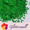 6mm Candy Sweet Shaped Holographic Green Glitter LB0600