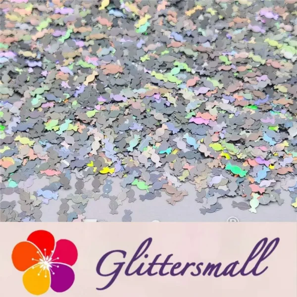 IMG_20210508_150807.webp 6mm Candy Sweet Shaped Holographic Silver Glitter LB0100