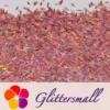 6mm Candy Sweet Shaped Holographic Hazy Pink Glitter LB0911