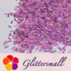 6mm Candy Sweet Shaped Holographic Pink Glitter LB0901