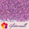 6mm Candy Sweet Shaped Holographic Pink Glitter LB0901