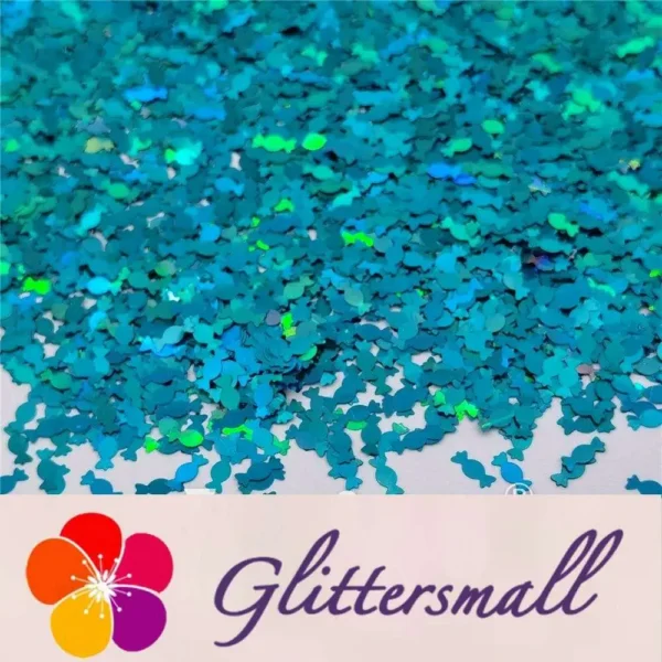IMG_20210508_155523.webp 6mm Candy Sweet Shaped Holographic Lake Blue Glitter LB0701