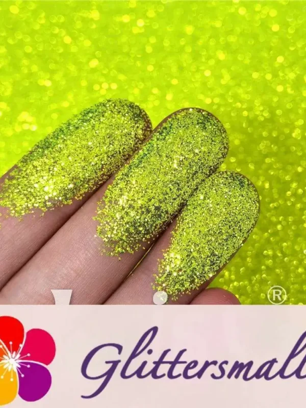 0.3mm Light Green High Brightness Glaze Glitter XC-YC012A