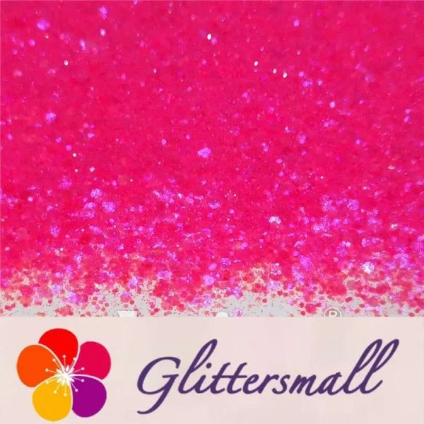 General Mixed Fluorescent High Brightness Iridescent Magenta Glitter FC349