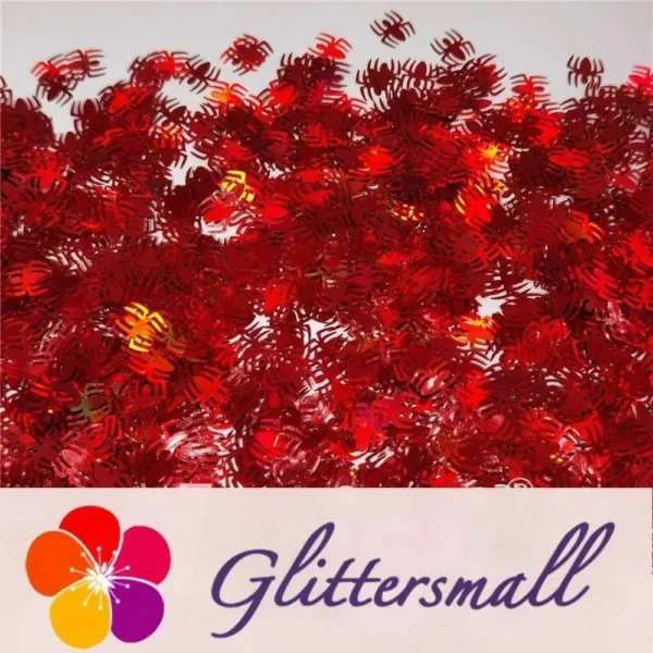 IMG_20210709_152757.webp 10mm Halloween Spider Holographic Red Shaped Glitter LB0300