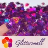 IMG_20210709_154552.webp 10mm Halloween Spider Holographic Purple Shaped Glitter LB0800